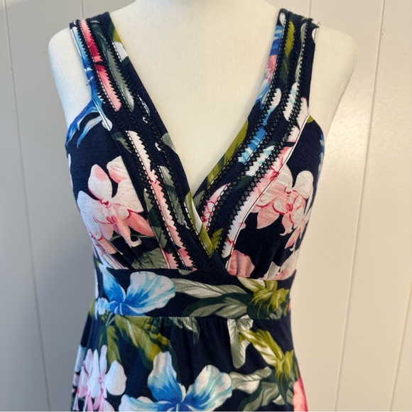 Tommy Bahama Bajos Del Flora Sundress | Ocean Deep | Women’s XS | NWT - Picture 2 of 8